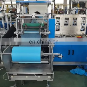 400*160mm 520*160mm Hospital Workshop Fully Automatic Fabric Non Woven Shoe Cover Machine Price thumbnail-4