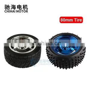 34/43/65/80/130MM 60mm Mecanum Wheel Plastic Rubber Tire Accessories for RC Model Vehicles DIY Robot Scientific Education thumbnail-3