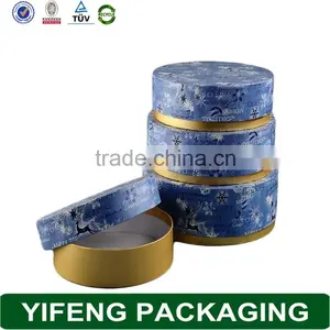 Round Cylinder Gift Box Food Packaging Cardboard Cylinder Packaging Box thumbnail-5