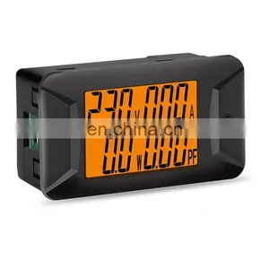 100A 220VAC 380VAC Power Meter Digital Voltmeter Ammeter Watt Meter Voltage Current Power Monitor Electric Tester Volt 40-440V thumbnail-1