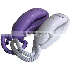 Cheap Single Line Wall Telephone Mini Trimline Phone thumbnail-1