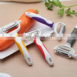 High Quality Plastic Handle Three Blade Peeler thumbnail-5