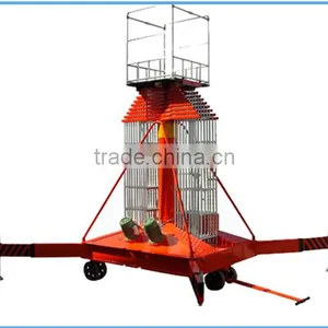 Work Platforms Mast Aerial Work Platform With High Quality thumbnail-2