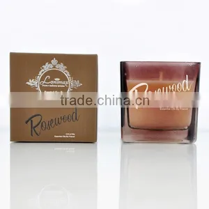 Luxury Natural Scented Soy Candle in Glass Jar SA-2268 thumbnail-1