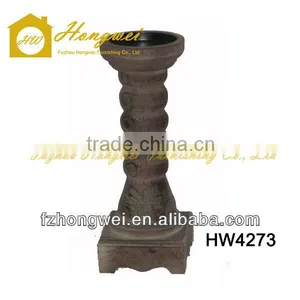 Hong Wei Antiquated Brown Wooden Holder thumbnail-1