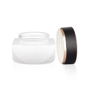50g Square Round Cap Cream Bottle 45ml Liquid Foundation Glass Bottle 110ml Square Pressing Lotion Bottle thumbnail-1