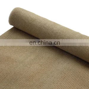 HDPE Beige 95% Shading Rate Sun Shade Net Mesh Cloth Fabric for Agricultural Carport Greenhouse thumbnail-1