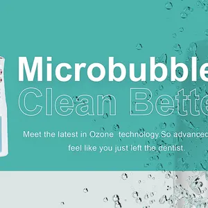 High Quality Ozone Dental Flosser Factory With White and Disfection Function for Oral Clean thumbnail-1