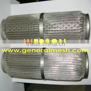 Vickers Hydraulic Filter Element,pleated Filter Cartridge in 316 S.s Mesh thumbnail-4