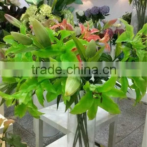 Artificial Greenish Lily Flowers thumbnail-1