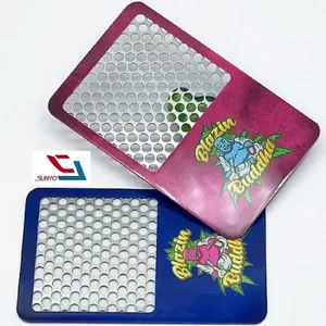 Custom Stainless Steel Metal Grinder Card Gold /silver Plated Metal Business Card thumbnail-3