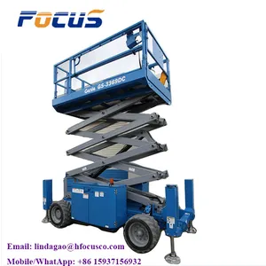 Platform Load Capacity of 350 kg Second-hand/New Genie Self-propelled Scissor Lift GS4047 thumbnail-2