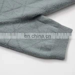 Solid Color Short Sleeve Women's Casual Knitted Cashmere Pullover Factory Customized Design Crew Neck for Spring Season thumbnail-6