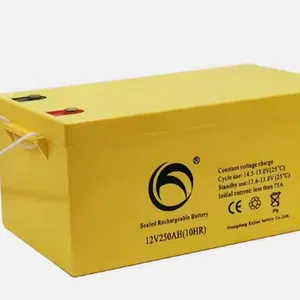 Gel Battery 12V 250AH Lead Acid Battery Energy Storage Battery thumbnail-1