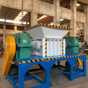 Industrial Paper Shredder Scrap Metal Auto Parts Plastic Rubber Shredder for Large Waste thumbnail-4