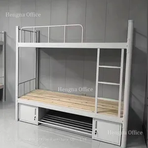 HNJUNTUO Strong Load Bearing Metal Bed (150kg per Tier) | Sturdy Metal Bed Frame No-shaking Design for Adults thumbnail-1