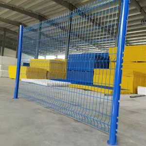 Customizable Green Security 3D Folding Welded Wire Mesh Fence for School Playground thumbnail-5