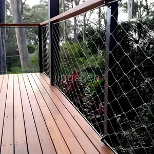 Hot-selling Stainless Steel Wire Mesh, Aviary/zoo Wire Mesh, Slope Protection Cable Mesh, Birdcage Mesh thumbnail-4