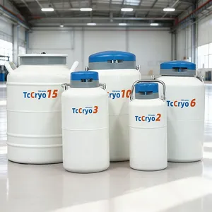 Romania YDH-25 Large Liquid Nitrogen Tank TcCryo Liquid Nitrogen Dewar for Cell Storage and Transport thumbnail-5