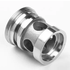 High Precision CNC Turning & Milling Stainless Steel Flanged Sleeve, Custom OEM Machined Parts With Tight Tolerance thumbnail-2