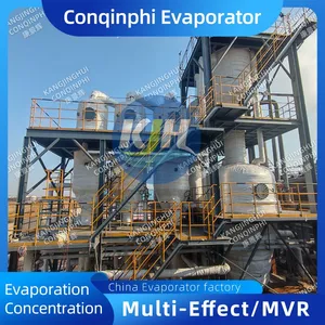 Reliable Tubular Three-Effect Evaporator, Mill Test Report Provided, On-Site Commissioning Support, 1T/H Capacity thumbnail-3