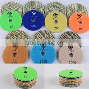 Wet Polishing Pads 4inch X3mm for Polishing Granite /marble thumbnail-2