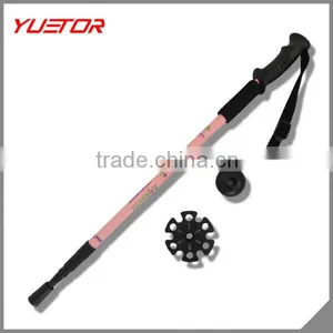 4 Section Inner Lock Retractable Aluminum Trekking Pole Supplier's Choice thumbnail-1
