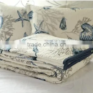 100% COTTON WASHED QUILT 32X32S 66x62 thumbnail-2