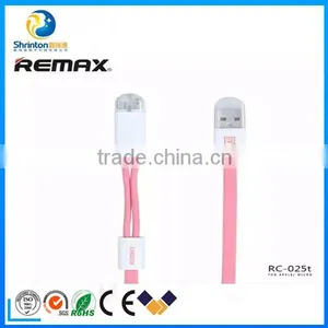 2016 Newest Remax 2 in 1 Usb Cable for Iphone 5/6/6 Plus and Micro thumbnail-5
