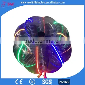 LED Human Bubble Ball Suit for Football thumbnail-1