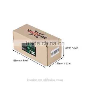 ACEHE 11.1V 1300mAh 75C Capacity High Rate Lipo RC Battery thumbnail-6
