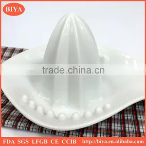 Ceramic Orange Juicer Machine, Porcelain Juice Lapping Cup, Grinding Plate, Ground Dish,fish Shape thumbnail-4