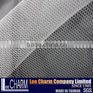Taiwan 20D Hexagonal Netting Nylon Mesh Fabric for Clothing thumbnail-1