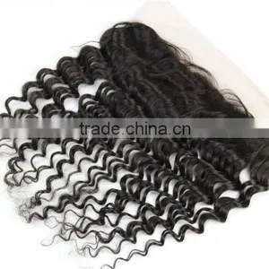 High Quality 100 Unprocessed Grade 6a Hair 13x4 Lace Frontal Closure in Stock thumbnail-1