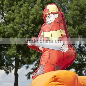 Hot Sale Inflatable Rock Climbing Wall Climbing Tower Fire Truck Inflatable Climbing Wall Supplier's Choice thumbnail-3