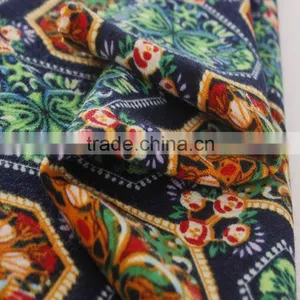 100% Cotton Fabric China Textiles Big Pattern Print for Beautiful One-piece Dress thumbnail-6