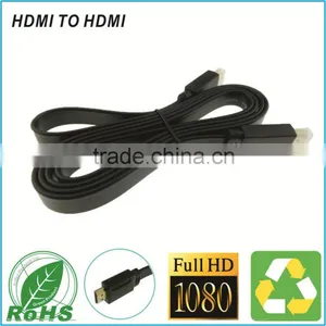 Black HD TV High Speed Connect Wire For 3D TV Suppor 1080P Cable thumbnail-1