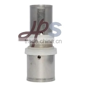Brass Push-in Fitting With Nickel Surface thumbnail-1
