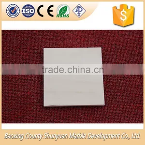 Modern Style Cut-to-size White Marble Tiles With Natural Grain thumbnail-4