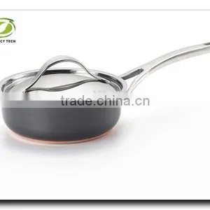Black Family Used Aluminum Non-stick Sauce Pan Milk Cooking Pasta Milk Pot thumbnail-1