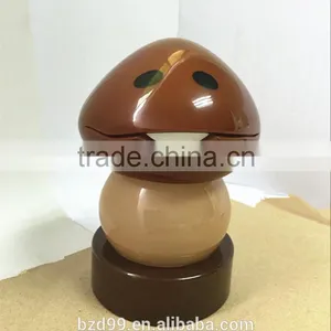 2016 New Original Design Push Control Battery Operated Mushroom Cartoon LED Bedside Table Lamp thumbnail-4