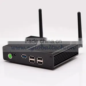Mini Computer Desktop With Intel NUC Quad Core Intel HD Graphics Max 256GB Storage Gigabit LAN USB3.0 Celeron Fanless N2920 thumbnail-1