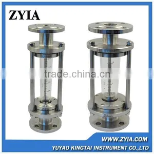 LZB-FA100-25 Glass Tube Flange Rotameter,Water Flow Meter thumbnail-1