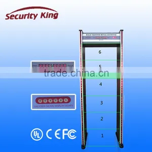 Lcd Display Metal Scanner Detector Remote Controller Walk Thru Metal Detectors For Security thumbnail-1