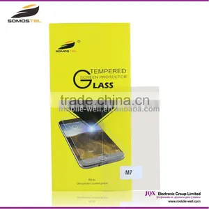 [Somostel] New Arrival for HTC One M7 Tempered Glass Screen Protector ,tempered Glass thumbnail-1