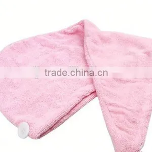[LJ Towel] Velvet Printing Superfine Fiber Dry Hair Beauty Towel thumbnail-4