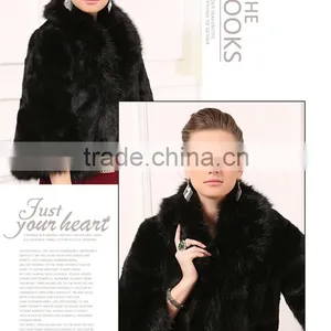 2016 High -end New Fashion Faux Fox Fur Vest thumbnail-5