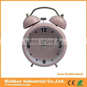 Pink Color Lovely Metal Fancy Digital Alarm Clock thumbnail-1