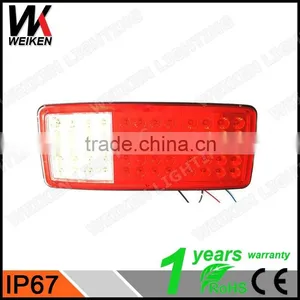 WEIKEN New Products 12V/24V Led Tail Lights, Rear Lamp for Truck Trailer WK-BSWD07 thumbnail-1