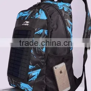 Waterproof Movable Outdoor 3.5w Camouflage Solar Charger Backbag For Mobile Phone Iphone Digital Camera MP3 MP4 GPS thumbnail-1